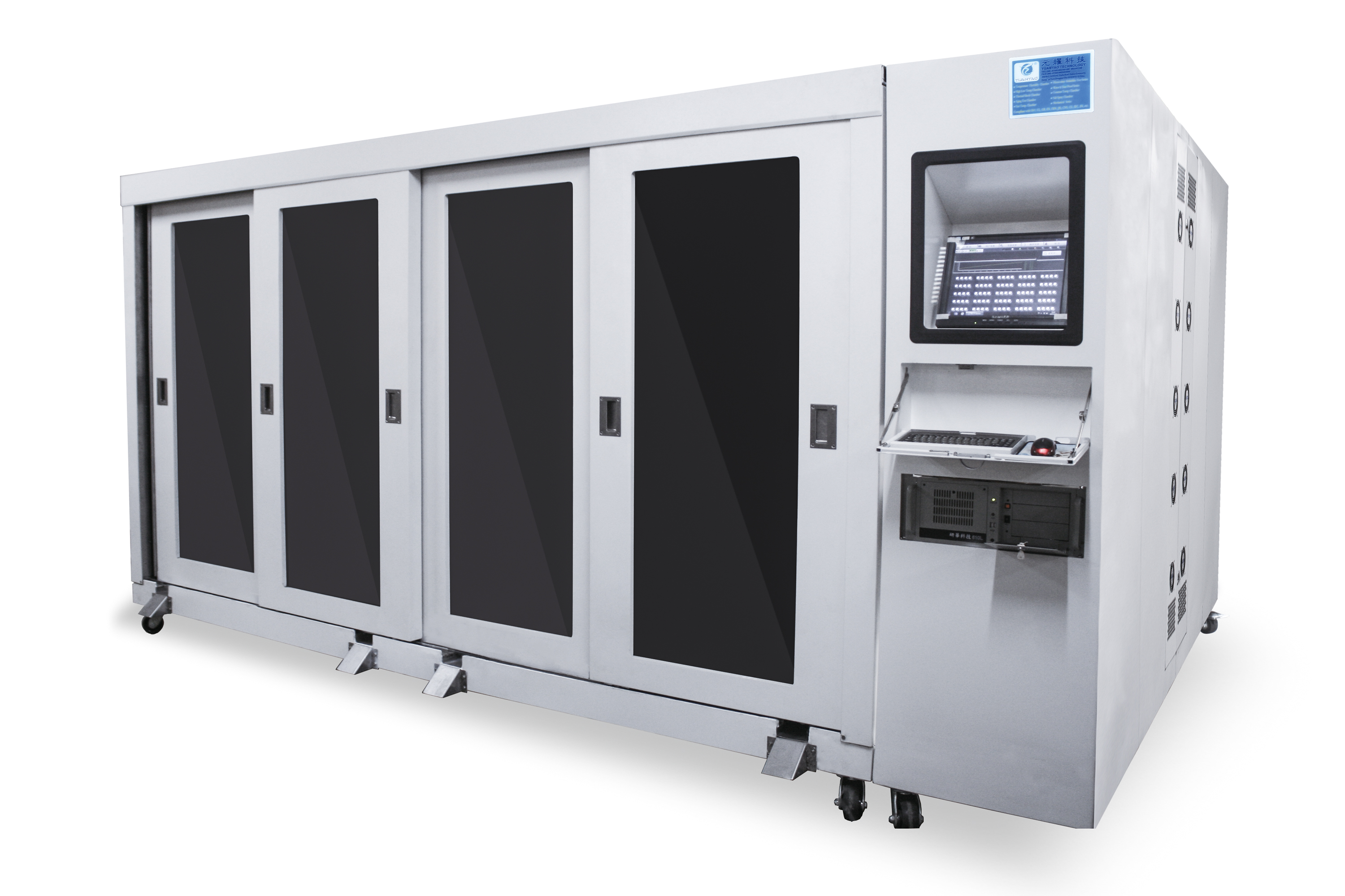Walk-in electric tank burning LCD aging test chamber